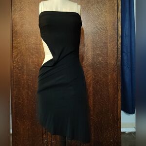 Sexy Cocktail Side Waist Slit Dress - XS, Petit